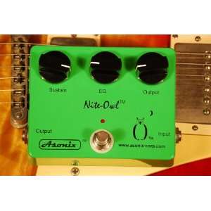   Asonix Nite Owl Distortion Effects Pedal Musical Instruments