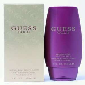   GUESS GOLD   SHIMMERING BODY LOTION 5 OZ: Health & Personal Care