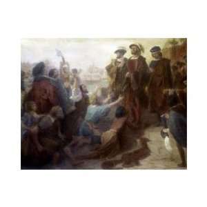  Emanuel Leutze   Return Of Columbus In Chains To Cadiz 