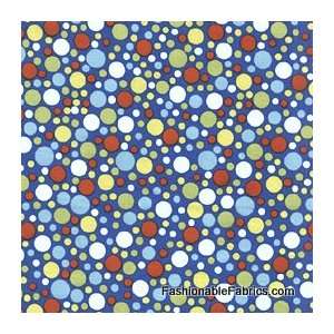   Dot in Kryptonite by Michael Miller Fabrics Arts, Crafts & Sewing