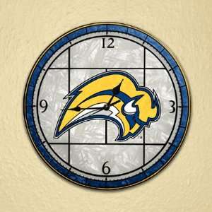  Buffalo Sabres Art Glass Wall Clock: Everything Else