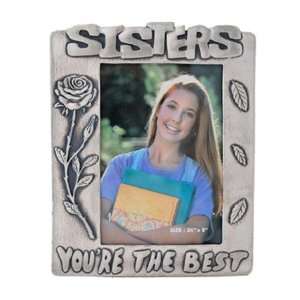   Sister Ure the Best Pewter Picture Frame