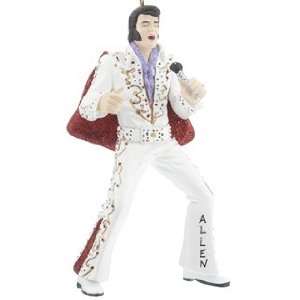  Personalized Elvis Christmas Ornament: Home & Kitchen