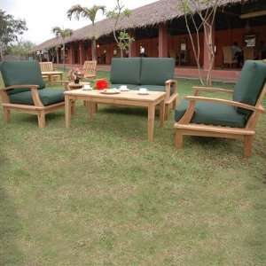  Brianna Deep Seating Lounge 5 Pc Set By Anderson Teak 