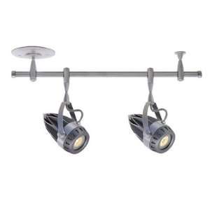 Low Voltage Track and Monopoint Two Light Lotus LED Luminaire Kit in 