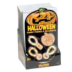  Halloween Candy,Puzzle, and Bracelet Set Case Pack 24 