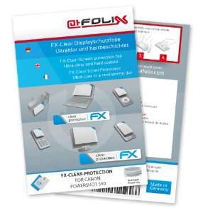  atFoliX FX Clear Invisible screen protector for Canon PowerShot S90 