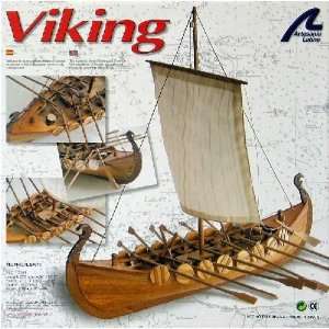  Viking Dragon Boat 1:76 Scale Model Kit: Toys & Games