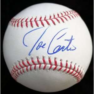  Joe Carter Autographed Ball   Jsa