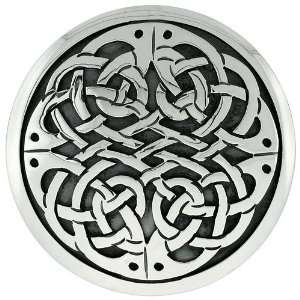   41 mm) Celtic Knot work Brooch Pin / Pendant: Sabrina Silver: Jewelry