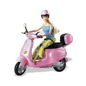  Barbie Vespa Motor Scooter Toys & Games