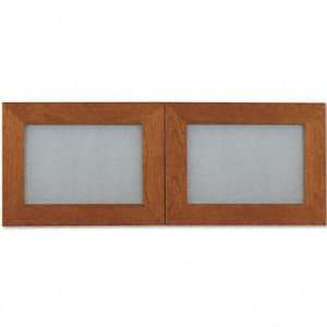  Basyx BW Veneer Optional Wood/Frosted Glass Doors For 60 