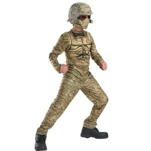  Desert Commando Muscle Child Halloween Costume Size 10 12 