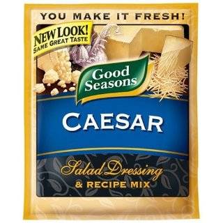 Good Seasons Salad Dressing & Recipe Mix, Caesar, 1.2 Ounce Packets 