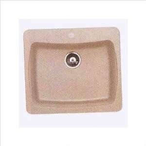   Bundle 98 25 x 22 Granite Single Bowl Kitchen Sink: Home Improvement