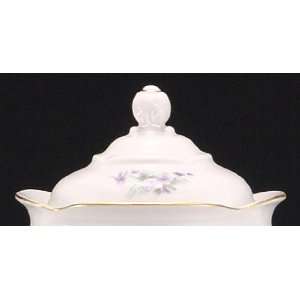  Violet Fine China Teapot   Small