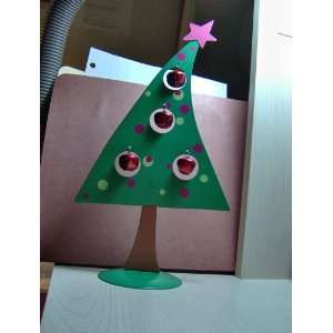  Green Tabletop Christmas Tree Decor: Home & Kitchen