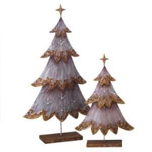   Decorative Gold Christmas Tree Table Top Decorations: Home & Kitchen
