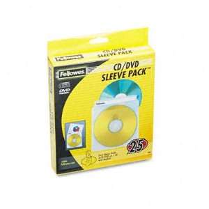  New TwoSided CD/DVD Sleeve Refills for FEL85123 Case Pack 