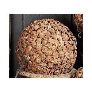   Holiday Decorations Large Pinecone Ball   Holiday Decoration Home