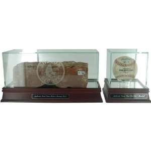 Fenway Big Brick w/case and Game Used Ball w/case. MLB Authenticated 