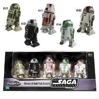   Star Wars Astromech Droids Pack of 5   Saga Collection Series 2