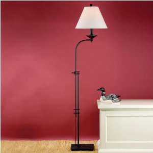  Murray Feiss FL6099BK Flat Iron Adjustable Floor Lamp in 