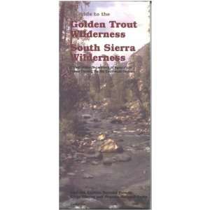  Map Golden Trout/South Sierra Wilderness USDA Forest 