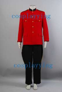 Due South Red Mountie style tunic and pants uniform  