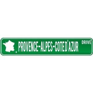 New  Provence Alpes Cote Dazur Drive   Sign / Signs  France Street 