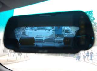 Car SUV Parking Reverse Rear View Camera 7 Mirror LCD AV in prk838 