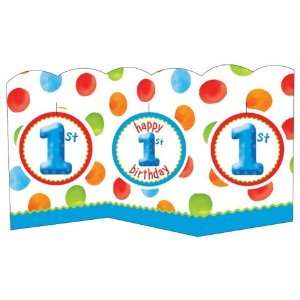  Big 1 Dots Boy Birthday Kit Deluxe: Toys & Games