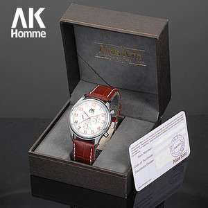 Elegant AK Homme DAY/DATE Automatic Mechanical Watch  