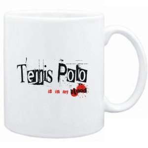  Mug White  Tennis Polo IS IN MY BLOOD  Sports Sports 