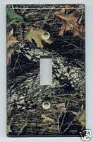 Mossy Oak Break Up Single Light Switch Plate Cover Camo  