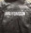Harley Davidson Classic Leather Jacket Men Large
