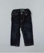 Tommy Hilfiger BABY dark blue stretch denim logo jeans style 