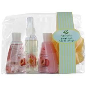   Shampoo,Conditioner Peach,Body Mist Flower,Sponge, (Pack of 2): Beauty