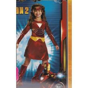    Iron Man 2 Ironette Girls Costume Dress Up Small 4 6x Toys & Games