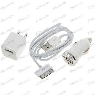 5in1 Travel Kit Charger for Apple iPod iPhone 4G 3G 3GS  