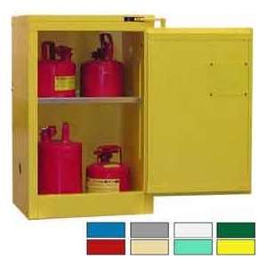  Securall® 12 Gallon, Self Close Flammable Cabinet Yellow 