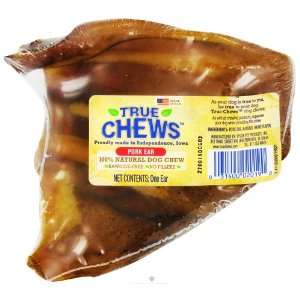  True Chews Natural Pork Ear Dog Treat: Pet Supplies