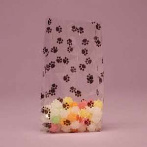  50 Pack of Cello Bags   Paw Prints: Everything Else