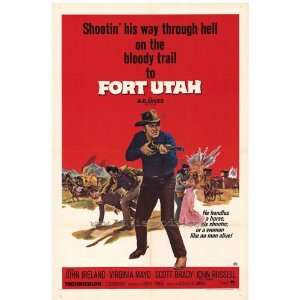 Fort Utah Movie Poster (11 x 17 Inches   28cm x 44cm 