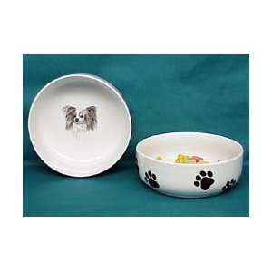  Papillon Dog Bowl: Kitchen & Dining