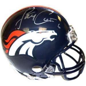  Jay Cutler Denver Broncos Autographed Mini Helmet Sports 