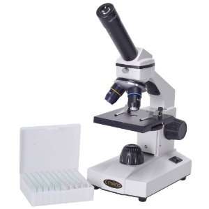  Omano OM116L Monocular LED Compound Microscope 