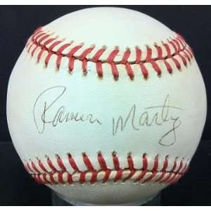 Ramon Martinez Autograph Baseball Auto Ball Signed