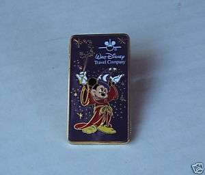 Walt Disney Mickey Mouse Travel Company Delta Airlines Lapel Hat Pin 