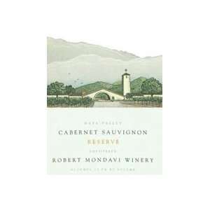  1997 Robert Mondavi Winery Cabernet Sauvignon Reserve 1997 